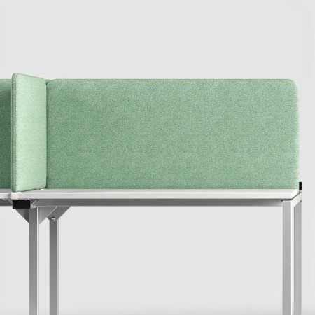 Panneau acoustique vert classe C pour bench double NOVA TOP 530.