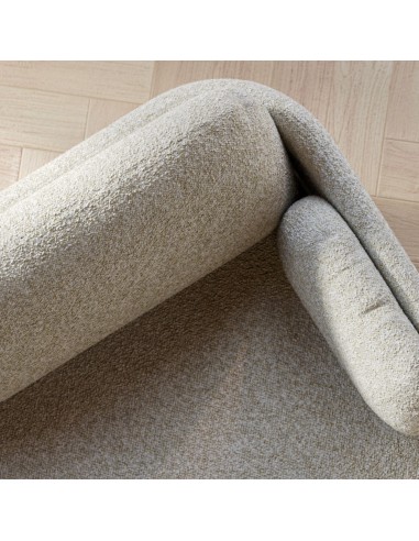 Fauteuil lounge MYAMI 85 × 85 cm vue de haut.