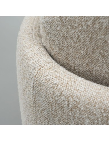 Détail du fauteuil rembourré lounge sled MYAMI.