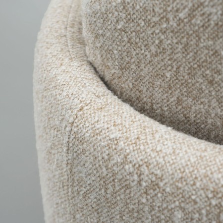 Détail du fauteuil rembourré lounge sled MYAMI.