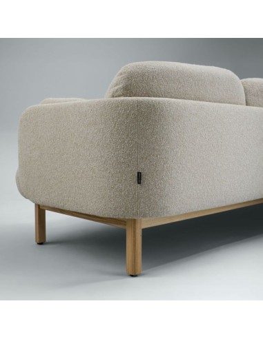 Vue de dos du sofa d'accueil professionnel MYAMI avec assise confortable pour visiteurs.