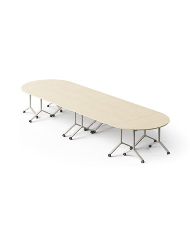 Formation ovale des tables de formation FLIPTOP pour entreprise et haute école.