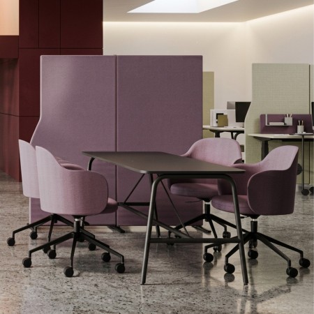Écran acoustique autoportant Flos Free pour salle de réunion et open space