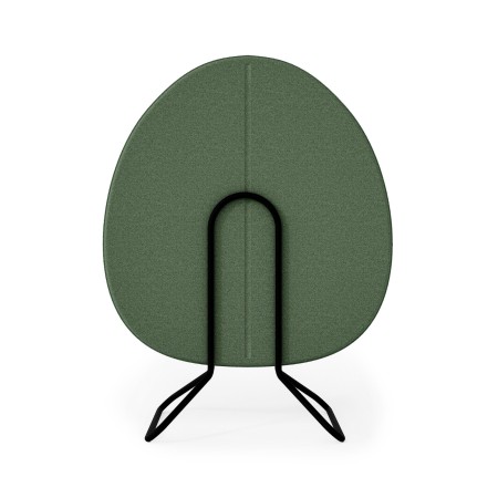 Cloison de séparation acoustique Alberi Free en forme de feuille finition lisse W1