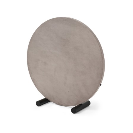 Séparateur de bureau rond Ø120 cm sur pied NUBI en tissu