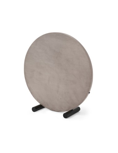 Séparateur de bureau rond Ø120 cm sur pied NUBI en tissu