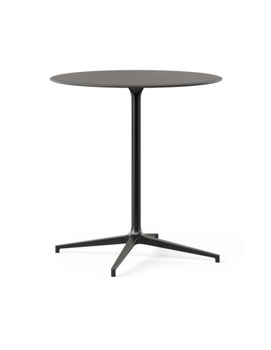 Table haute ronde Ø80 à 120 cm H105 cm pour espaces de pauses professionnels BOTANY.