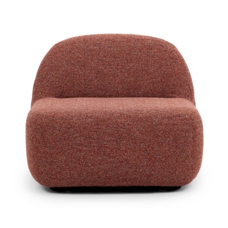 Fauteuil lounge modulable design Jelly avec dossier droit.