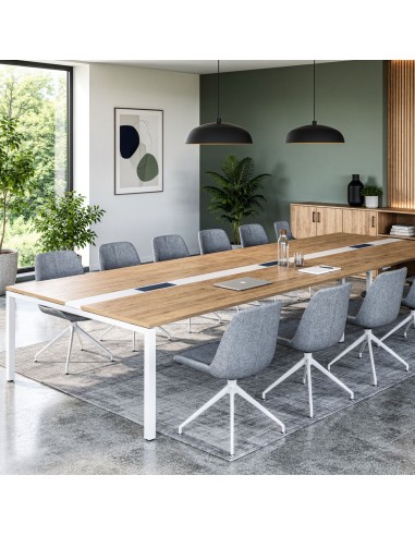 Grande table de conférence dans une salle de réunion pro - Nova U