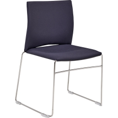 Chaise en tissu empilable design - Jill - 3682 - Sitek