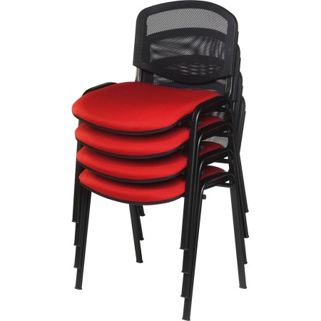 Chaise de réunion dossier filet pas cher - Lena - 3015