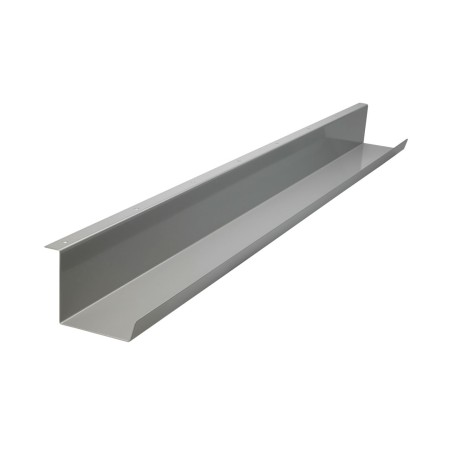 Range-câbles en aluminium gris clair pour gestion de câbles