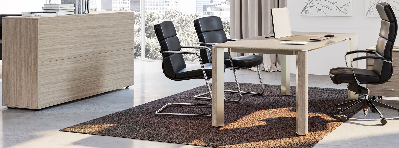 Bureau bois italien - Iulio - Las Mobili - MonBureau SA