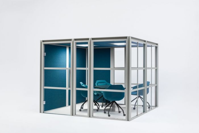 Box de réunion acoustique pour coworking et open space